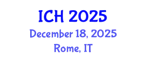 International Conference on Hematology (ICH) December 18, 2025 - Rome, Italy
