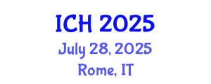 International Conference on Hematology (ICH) July 28, 2025 - Rome, Italy