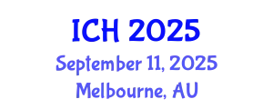 International Conference on Hematology (ICH) September 11, 2025 - Melbourne, Australia