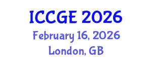 International Conference on Chromosomal Genetics and Evolution (ICCGE) February 16, 2026 - London, United Kingdom