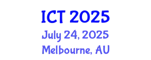 International Conference on Toxicology (ICT) July 24, 2025 - Melbourne, Australia