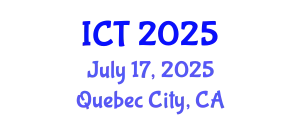 International Conference on Toxicology (ICT) July 17, 2025 - Quebec City, Canada
