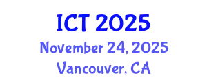 International Conference on Toxicology (ICT) November 24, 2025 - Vancouver, Canada