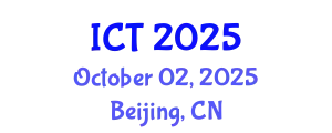 International Conference on Toxicology (ICT) October 02, 2025 - Beijing, China