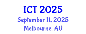 International Conference on Toxicology (ICT) September 11, 2025 - Melbourne, Australia