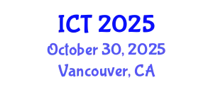 International Conference on Toxicology (ICT) October 30, 2025 - Vancouver, Canada