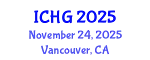 International Conference on Human Genetics (ICHG) November 24, 2025 - Vancouver, Canada