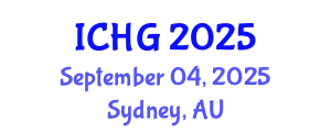 International Conference on Human Genetics (ICHG) September 04, 2025 - Sydney, Australia
