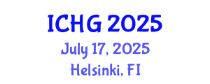 International Conference on Human Genetics (ICHG) July 17, 2025 - Helsinki, Finland