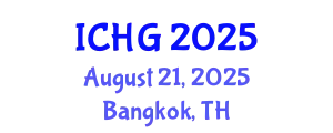 International Conference on Human Genetics (ICHG) August 21, 2025 - Bangkok, Thailand