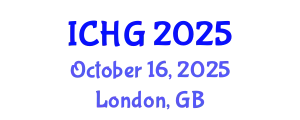 International Conference on Human Genetics (ICHG) October 16, 2025 - London, United Kingdom