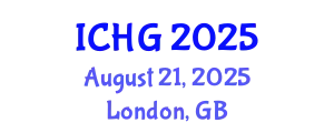 International Conference on Human Genetics (ICHG) August 21, 2025 - London, United Kingdom