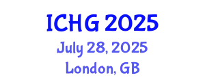 International Conference on Human Genetics (ICHG) July 28, 2025 - London, United Kingdom