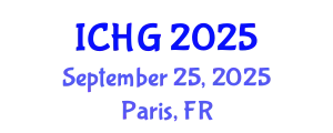 International Conference on Human Genetics (ICHG) September 25, 2025 - Paris, France