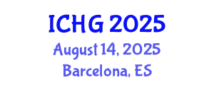 International Conference on Human Genetics (ICHG) August 14, 2025 - Barcelona, Spain