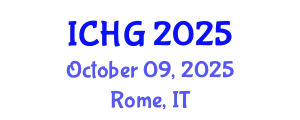 International Conference on Human Genetics (ICHG) October 09, 2025 - Rome, Italy