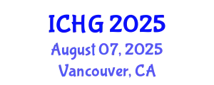 International Conference on Human Genetics (ICHG) August 07, 2025 - Vancouver, Canada