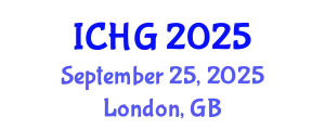 International Conference on Human Genetics (ICHG) September 25, 2025 - London, United Kingdom