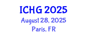 International Conference on Human Genetics (ICHG) August 28, 2025 - Paris, France