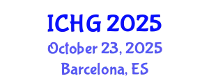 International Conference on Human Genetics (ICHG) October 23, 2025 - Barcelona, Spain
