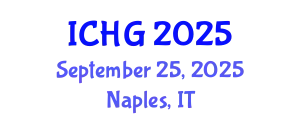 International Conference on Human Genetics (ICHG) September 25, 2025 - Naples, Italy