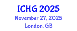 International Conference on Human Genetics (ICHG) November 27, 2025 - London, United Kingdom
