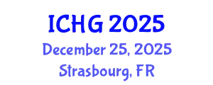 International Conference on Human Genetics (ICHG) December 25, 2025 - Strasbourg, France