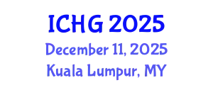 International Conference on Human Genetics (ICHG) December 11, 2025 - Kuala Lumpur, Malaysia