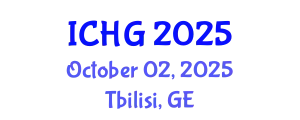 International Conference on Human Genetics (ICHG) October 02, 2025 - Tbilisi, Georgia