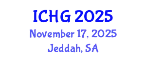 International Conference on Human Genetics (ICHG) November 17, 2025 - Jeddah, Saudi Arabia