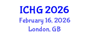 International Conference on Human Genetics (ICHG) February 16, 2026 - London, United Kingdom
