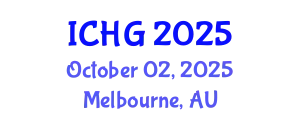 International Conference on Human Genetics (ICHG) October 02, 2025 - Melbourne, Australia