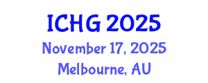 International Conference on Human Genetics (ICHG) November 17, 2025 - Melbourne, Australia