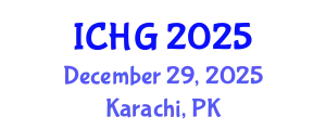 International Conference on Human Genetics (ICHG) December 29, 2025 - Karachi, Pakistan
