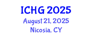 International Conference on Human Genetics (ICHG) August 21, 2025 - Nicosia, Cyprus