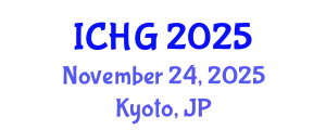 International Conference on Human Genetics (ICHG) November 24, 2025 - Kyoto, Japan