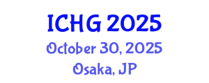 International Conference on Human Genetics (ICHG) October 30, 2025 - Osaka, Japan