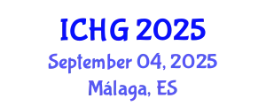 International Conference on Human Genetics (ICHG) September 04, 2025 - Málaga, Spain