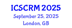 International Conference on Stem Cells and Regenerative Medicine (ICSCRM) September 25, 2025 - London, United Kingdom