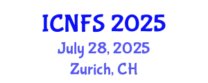 International Conference on Nutrition and Food Sciences (ICNFS) July 28, 2025 - Zurich, Switzerland