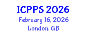 International Conference on Pharmacy and Pharmaceutical Sciences (ICPPS) February 16, 2026 - London, United Kingdom