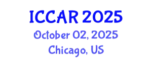 International Conference on Control, Automation and Robotics (ICCAR) October 02, 2025 - Chicago, United States