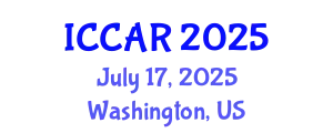 International Conference on Control, Automation and Robotics (ICCAR) July 17, 2025 - Washington, United States