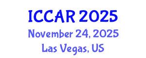International Conference on Control, Automation and Robotics (ICCAR) November 24, 2025 - Las Vegas, United States