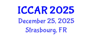 International Conference on Control, Automation and Robotics (ICCAR) December 25, 2025 - Strasbourg, France