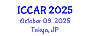 International Conference on Control, Automation and Robotics (ICCAR) October 09, 2025 - Tokyo, Japan