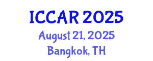 International Conference on Control, Automation and Robotics (ICCAR) August 21, 2025 - Bangkok, Thailand
