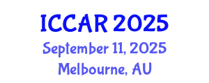 International Conference on Control, Automation and Robotics (ICCAR) September 11, 2025 - Melbourne, Australia