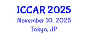 International Conference on Control, Automation and Robotics (ICCAR) November 10, 2025 - Tokyo, Japan