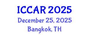 International Conference on Control, Automation and Robotics (ICCAR) December 25, 2025 - Bangkok, Thailand